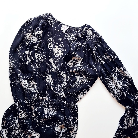 Parker Dresses & Skirts - Parker Silk Lila Faux Wrap Dress